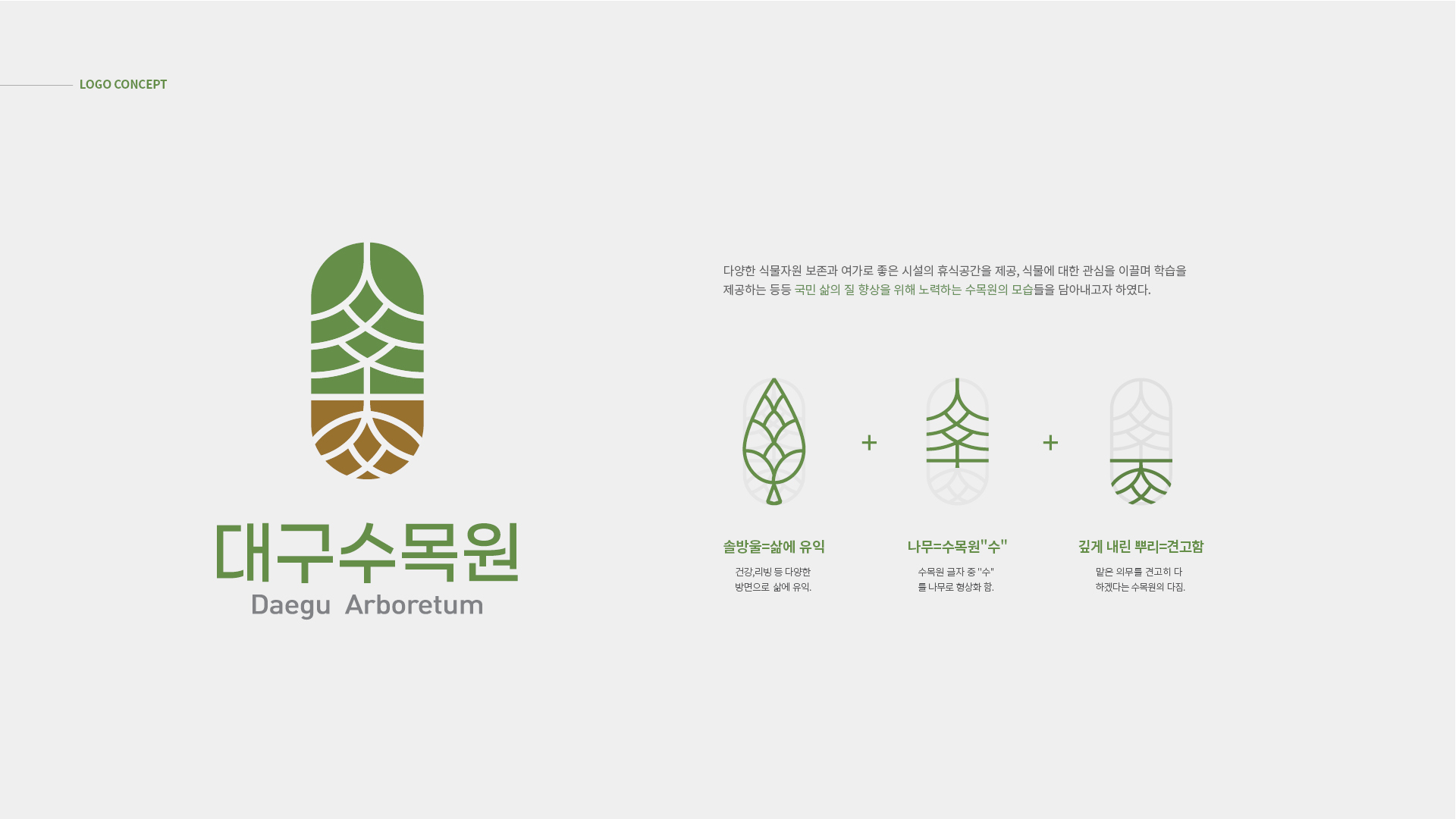 대구수목원 브랜딩/BX 작업 이미지 2