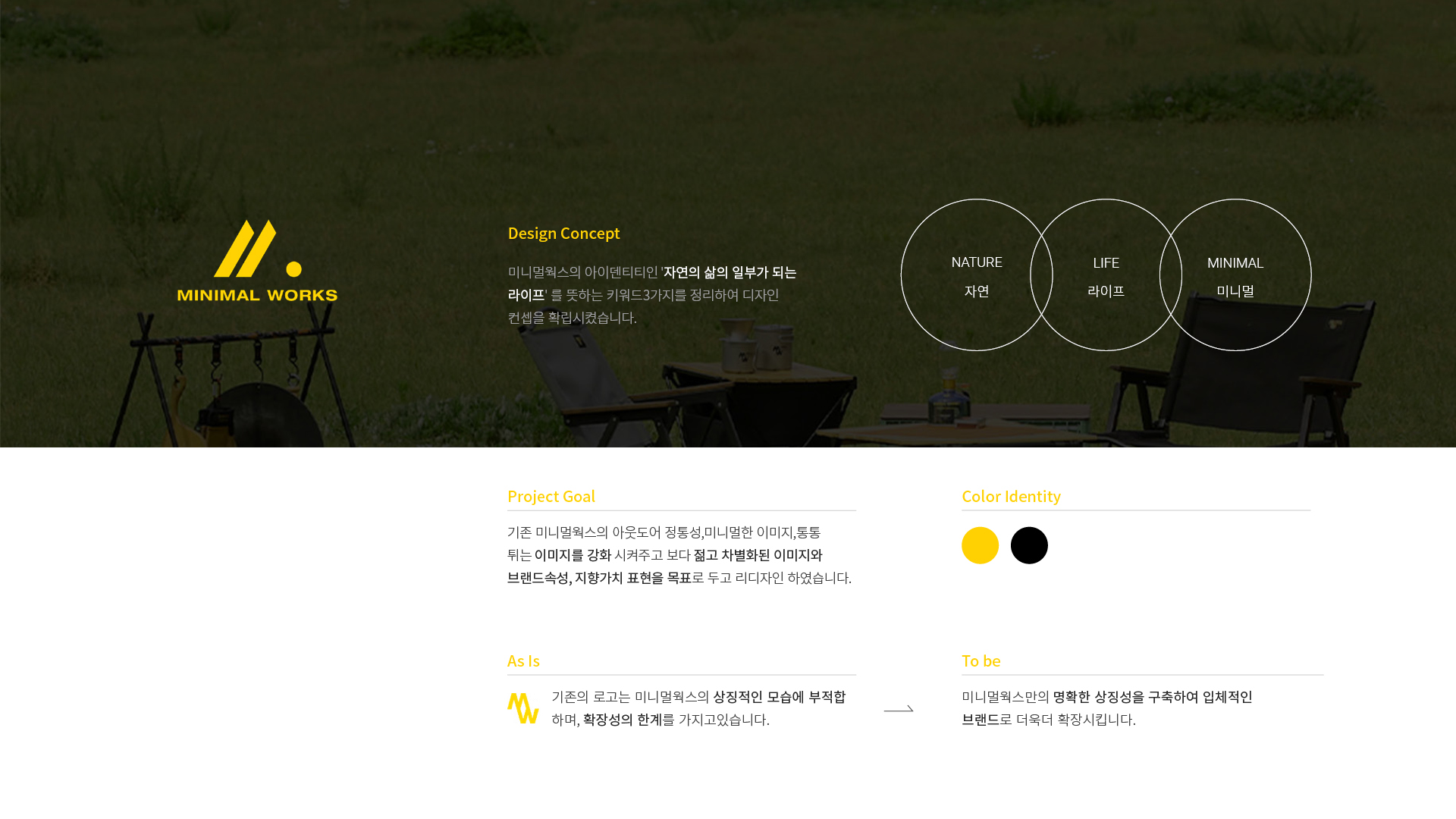 미니멀 웍스 브랜딩/BX 작업 이미지 2