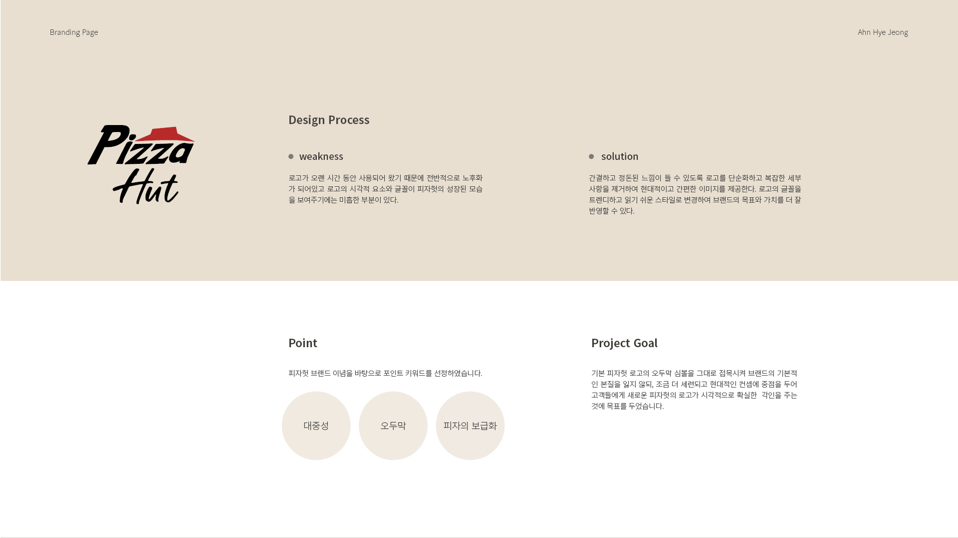 피자헛 브랜딩/BX 작업 이미지 2